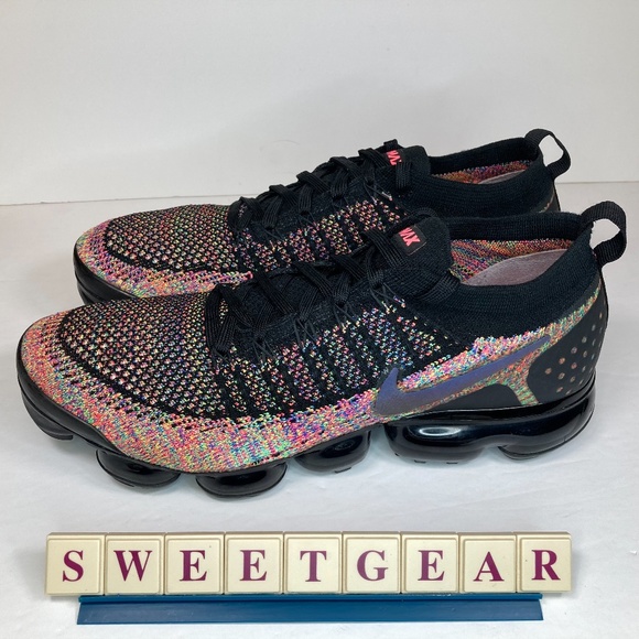 Nike Air VaporMax 2 'Black Multi-Color' - Picture 5 of 16